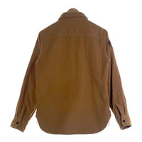 STUDIO D'ARTISAN ステュディオダルチザン U.S.Marines ウール CPO シャツ キャメル 5477 Size M 福生店