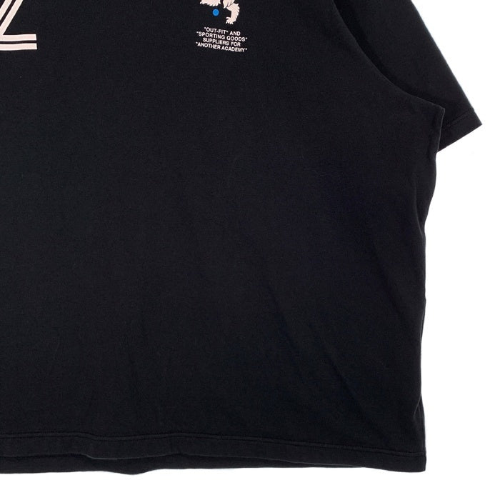 NIKE ナイキ 18SS OFF-WHITE オフホワイト フットボールコレクション プリントTシャツ ブラック AJ2239-010 Size L 福生店