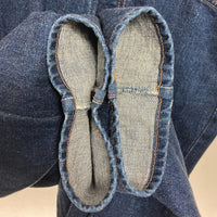 KENZO JEANS ケンゾージーンズ 北斎タグ ボタンフライ テーパード デニムパンツ インディゴ size85cm 瑞穂店