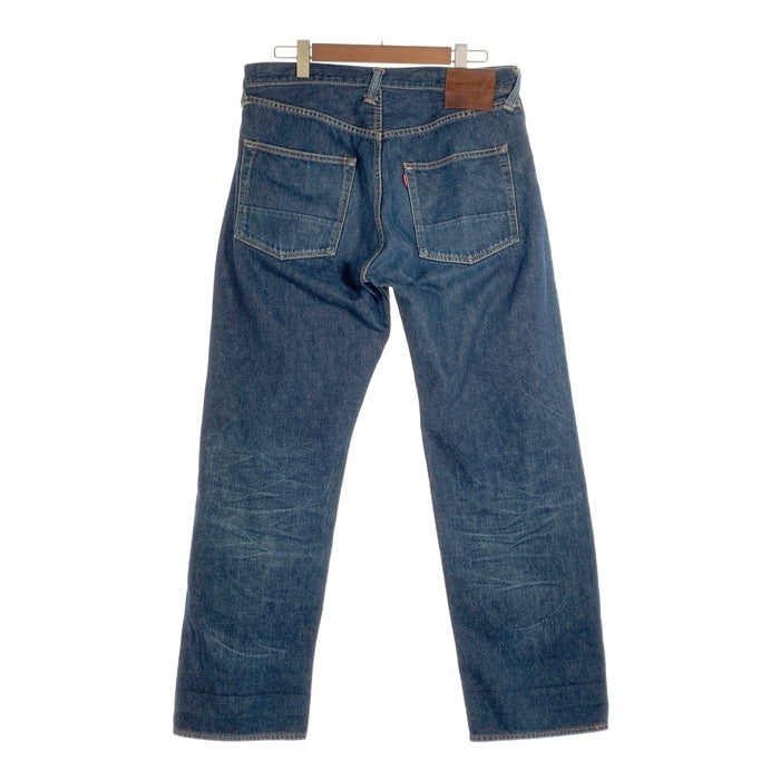 EVISU エヴィス No.2 ボタンフライ 5ポケットデニムパンツ ジーンズ インディゴ 虎耳 Size 38×32 福生店