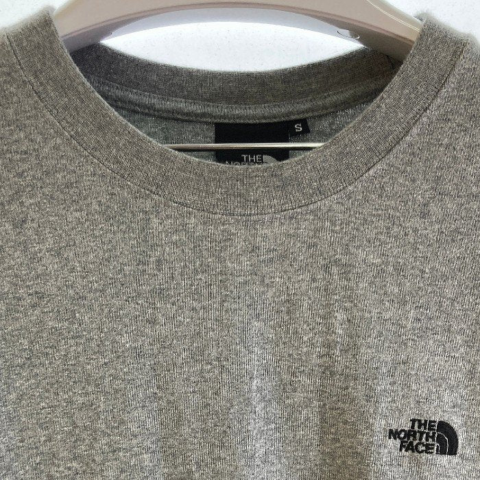THE NORTH FACE ザノースフェイス NT32345 Nuptse Cotton Tee ロングスリーブヌプシコットンティー ミックスグレー sizeS 瑞穂店