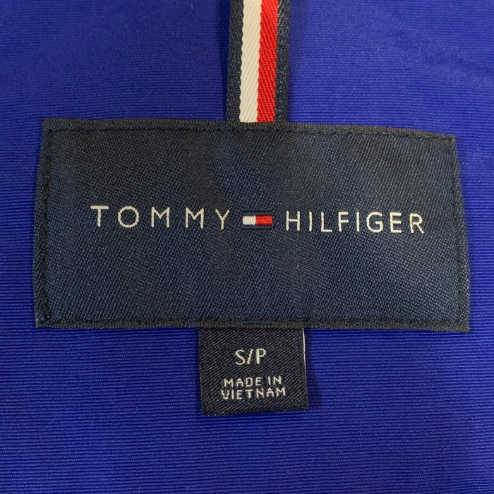 TOMMY HILFIGER トミーヒルフィガー ジップアップ 中綿ジャケット ブルー 78J4151/18Z Size S 福生店