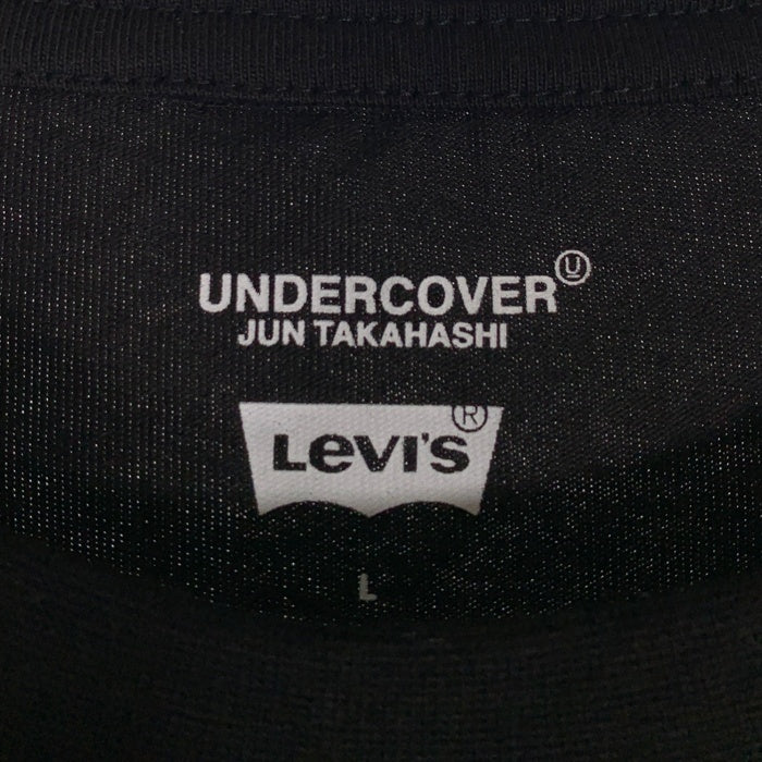 LEVI’S リーバイス  UNDERCOVER アンダーカバー 半袖 Tシャツ ブラック PC9-0023A-0001 Size L 福生店