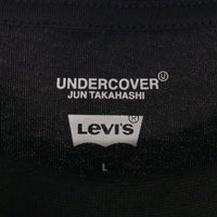 LEVI’S リーバイス  UNDERCOVER アンダーカバー 半袖 Tシャツ ブラック PC9-0023A-0001 Size L 福生店