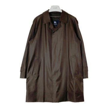 BURBERRY LONDON バーバリーロンドン ウールシルク ステンカラーコート ブラウン size90-165-4 瑞穂店