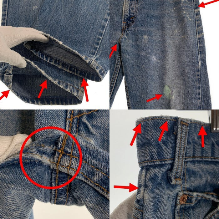 90`s Levi`s リーバイス 505 テーパードデニムパンツ インディゴ 40505-0215 USA製 97年 Size W36 L32 福生店