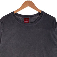 HIDE AND SEEK ハイドアンドシーク Heart And Dagger L/S Tee プリント 長袖 Tシャツ ロンT チャコール Size L 福生店