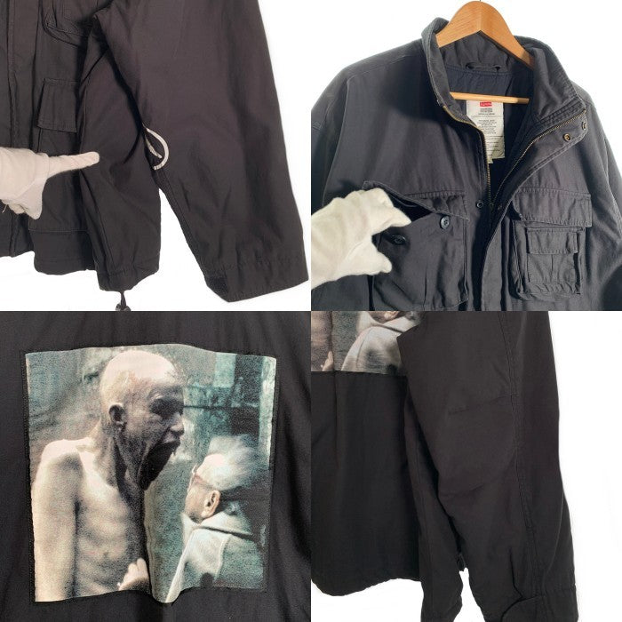 Supreme シュプリーム 25SS Aphex Twin Alpha Industries Cargo Jacket エイフェックスツイン アルファ カーゴジャケット ブラック Size L 福生店
