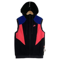 NIKE ナイキ ナイロン ボアフリース リバーシブルベスト ブラック ピンク ブルー AJ2691-010 Size M 福生店