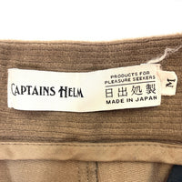 CAPTAINS HELM キャプテンズヘルム STRETCH CORDUROY COMFYPANTS ストレッチ コーデュロイ コンフィパンツ ブラウン sizeM 瑞穂店