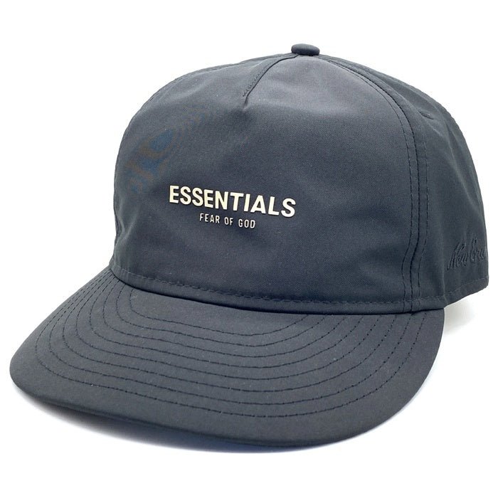 FOG ESSENTIALS エッセンシャルズ New Era ニューエラ 9FIFTY ストラップバック キャップ 帽子 ブラック ポリエステル 福生店