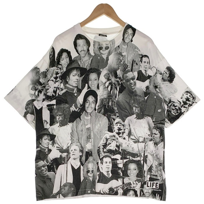 SCREEN STARS スクリーンスターズ WE ARE THE WORLD LIFE MAGAZINE 半袖 Tシャツ ホワイト Size XL 福生店