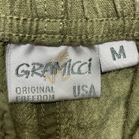 GRAMICCI グラミチ コットン リネン クライミングパンツ オリーブ GUP-17S014 Size M 瑞穂店