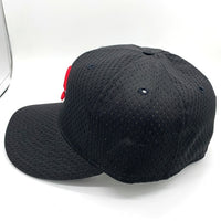 90's New Era ニューエラ MLB クリーブランド・インディアンス 59FIFTY メッシュ ベースボールキャップ ポリエステル USA製 Size 7 1/8 (56.8cm) 福生店