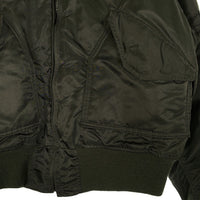 ALPHA アルファ CWU-45/P ナイロン フライトジャケット オリーブ 8405-00-1001-1519 USA製 Size XL 福生店