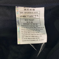 Carhartt WIP カーハート ワークインプログレス SID PANT シッドパンツ ネイビー I003367 Size 34×32 福生店