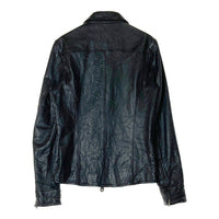 junhashimoto ジュンハシモト LET0015 WCF03 カウレザー シングル ライダースジャケット ブラック size4 瑞穂店