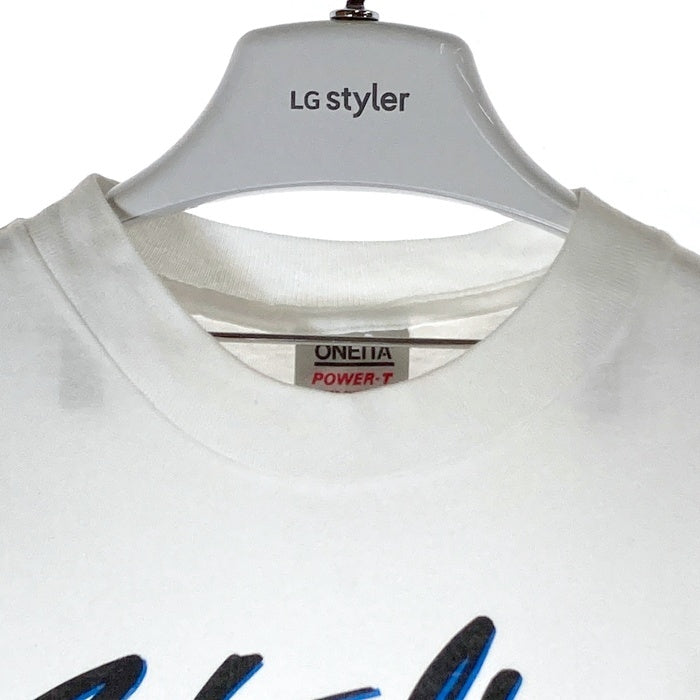 ONEITA オニータ POWER-T USA製 シングルステッチ 1990 NASCAR Sterling Marlin Tシャツ ホワイト sizeXL 瑞穂店