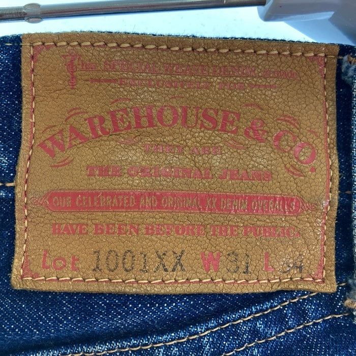 WAREHOUSE ウエアハウス 1001XX デニムパンツ ジーンズ インディゴ Size31×34 瑞穂店