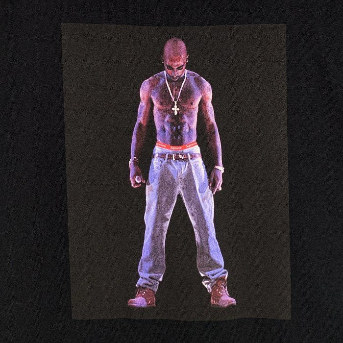 SUPREME シュプリーム 20SS Tupac Hologram Tee ツーパック ホログラム Tシャツ ブラック Size L 福生店