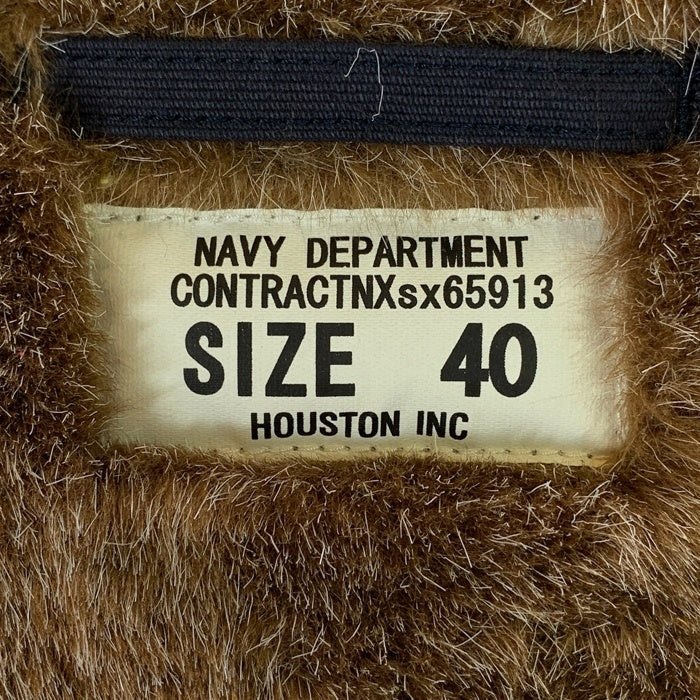 HOUSTON ヒューストン NAVY DEPARTMENT N-1 JACKET デッキジャケット ネイビー 5N-1 Size 40 福生店