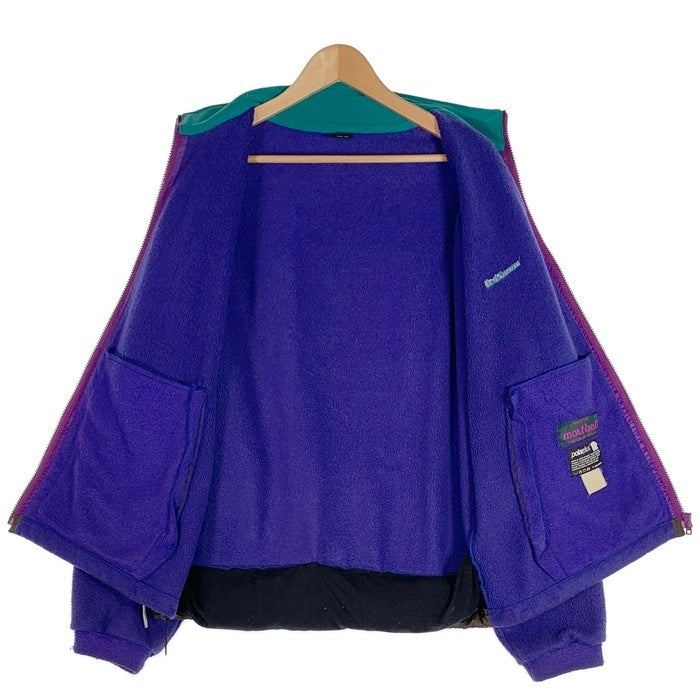 90`s mont-bell モンベル ジップアップ フリース ジャケット パープル Size US L 福生店