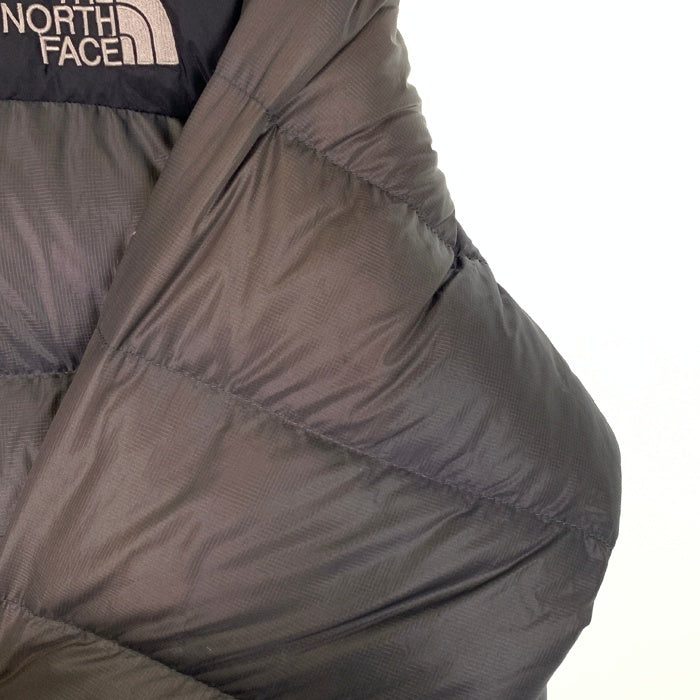 THE NORTH FACE ノースフェイス 700 Fill ダウンジャケット グレー ブラック フード欠品 韓国 Size 95 福生店