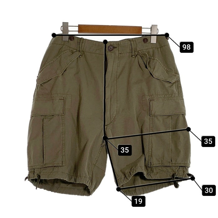 RRL ダブルアールエル ラルフローレン SURPLUS CARGO SHORT カーゴショーツ ショートパンツ オリーブ Size 38 福生店