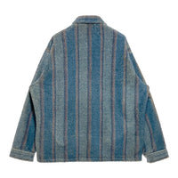 RADIALL ラディアル ストライプシャツ スナップボタン ブルー RAD-19AW-SH015 Size L 瑞穂店