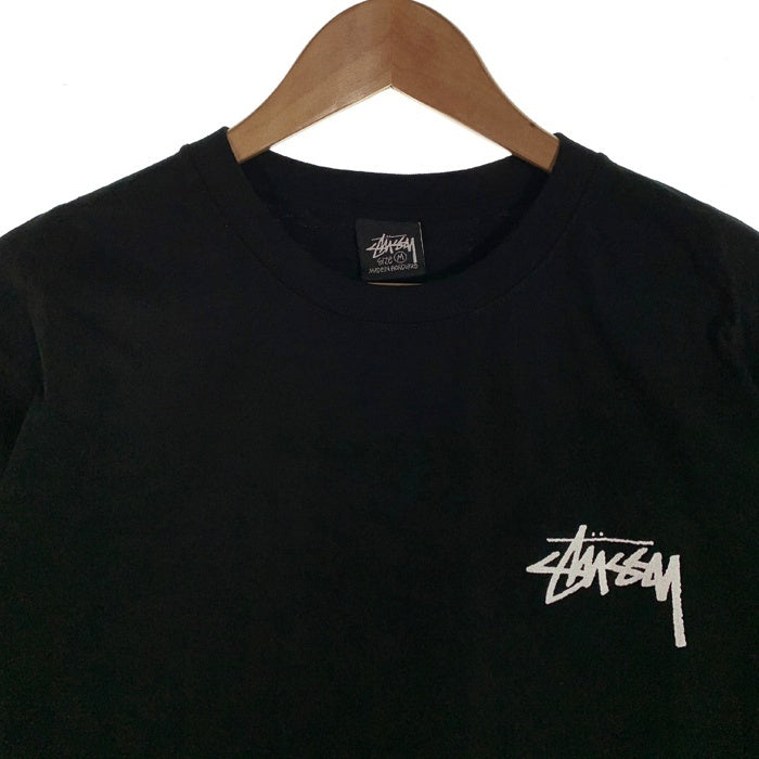 STUSSY ステューシー SHATTERED TEE シャッタード Tシャツ プリント 8ボール ブラック Size M 福生店