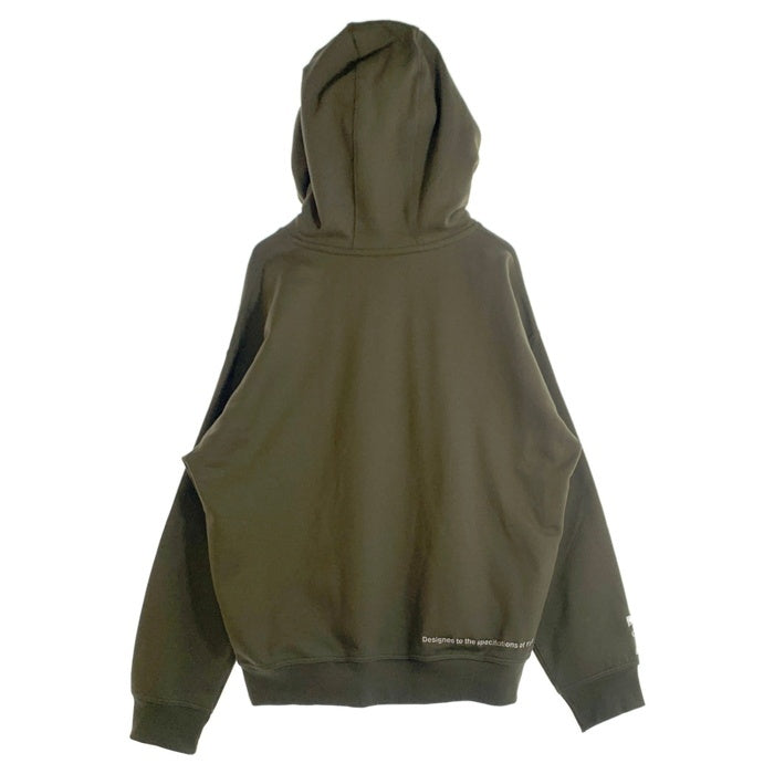 NIKE SB ナイキエスビー Yuto Horigome Skatebord 堀米雄斗 Fleece Pullover Parka フリース プルオーバーパーカー フーディー オリーブ FN0552-222 Size XXL 福生店