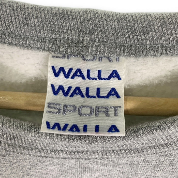 WALLA WALLA SPORTS ワラワラ スポーツ STAYGOLDOG ラグランスリーブ クルーネックスウェットトレーナー グレー Size L 福生店
