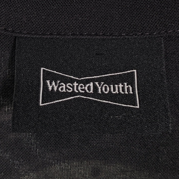 Wasted Youth ウェイステッドユース TOKION トキオン レーヨン アロハシャツ ブラック PCG-11010-C Size XL 福生店