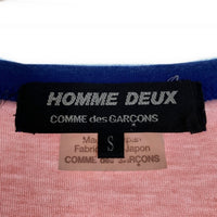 COMME des GARCONS HOMME DEUX コムデギャルソンオムドゥ 切替 コットン Tシャツ マルチカラー DK-T001 AD2022 Size S 福生店