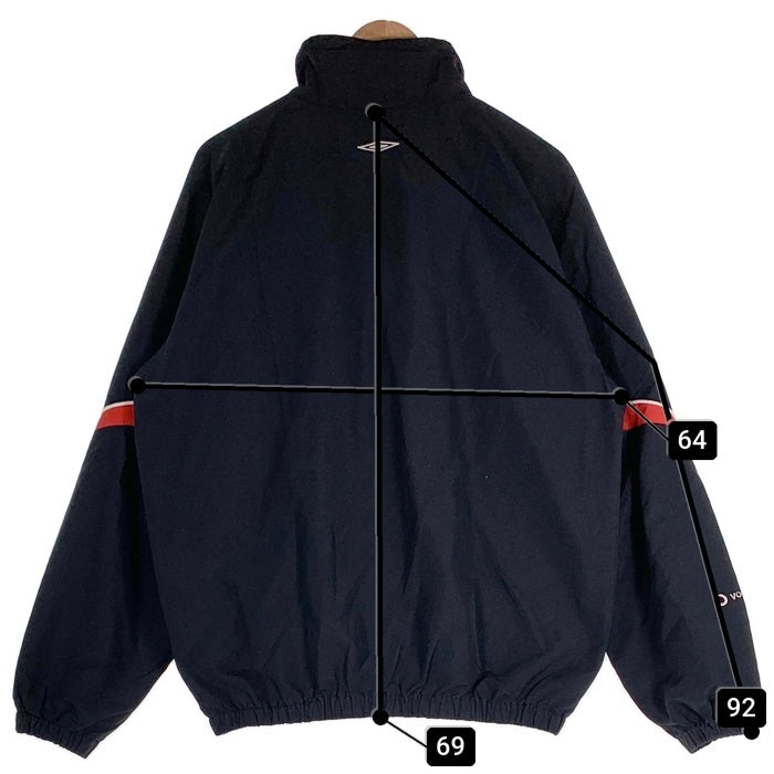 00's UMBRO アンブロ マンチェスターユナイテッド トラックスーツ ジャケット パンツ セット ポリエステル ブラック Size M 福生店