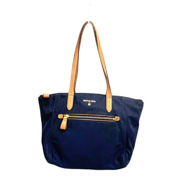 MICHAEL KORS マイケルコース ナイロン×レザー トートバッグ ネイビー 瑞穂店