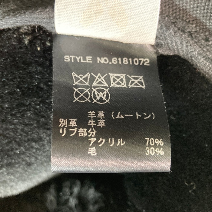 AVIREX アヴィレックス 6181072 MOUTON BOMMER JACKET B-3 ブラック size2XL 瑞穂店