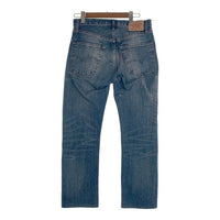 LEVI'S VINTAGE CLOTHING LVC リーバイスヴィンテージクロージング 67505-0110 ダブルニー ストレートデニムパンツ インディゴ USED加工 Size 31×32 福生店