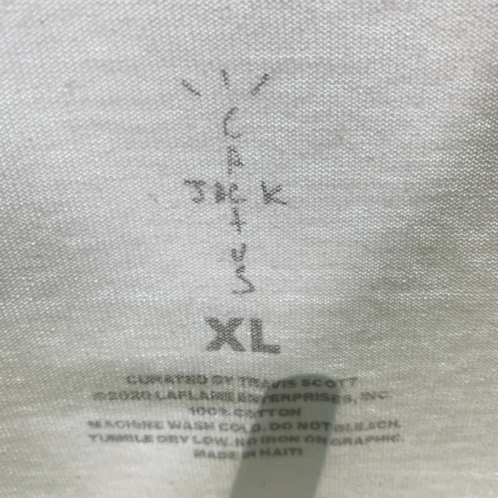 Travis Scott x McDonalds Cactus Jack "Tell Em Jack Sent You" T Shirts トラヴィススコット マクドナルド カクタスジャック 半袖 Tシャツ ホワイト Size XL 福生店