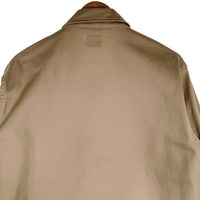 STANDARD CALIFORNIA スタンダードカリフォルニア 22SS SD Oval Logo Patch Work Jacket オーバルロゴパッチ ワークジャケット ベージュ チノツイル Size L 福生店