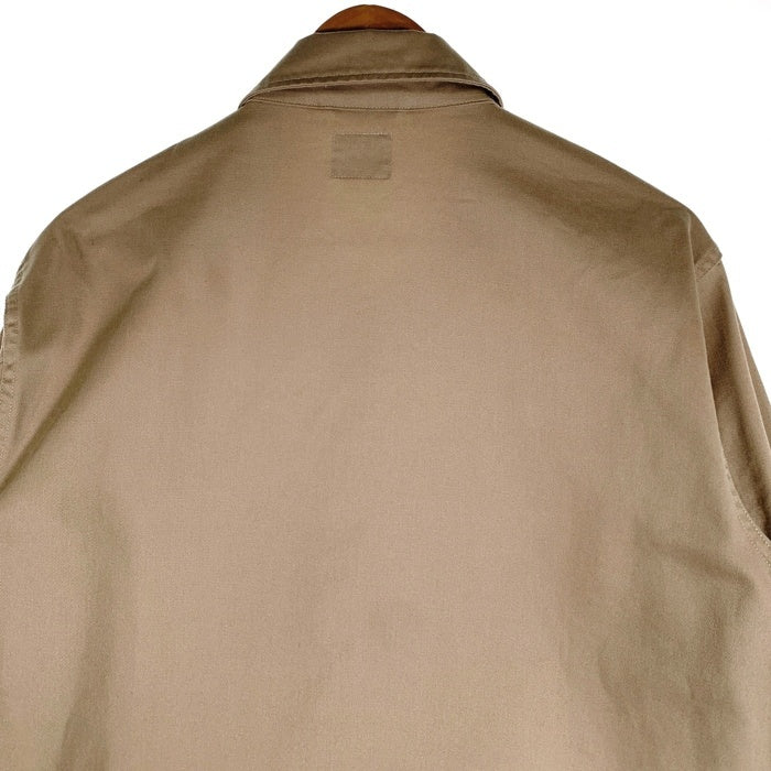 STANDARD CALIFORNIA スタンダードカリフォルニア 22SS SD Oval Logo Patch Work Jacket オーバルロゴパッチ ワークジャケット ベージュ チノツイル Size L 福生店