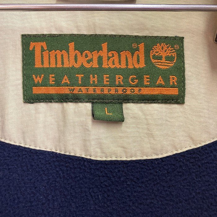 Timberland ティンバーランド ナイロンジャケット ベージュ Size L 瑞穂店