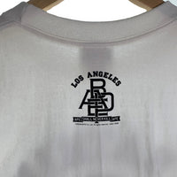 A BATHING APE アベイシングエイプ プリントTシャツ ホワイト 日本製 2008 ラインストーン Size M 福生店