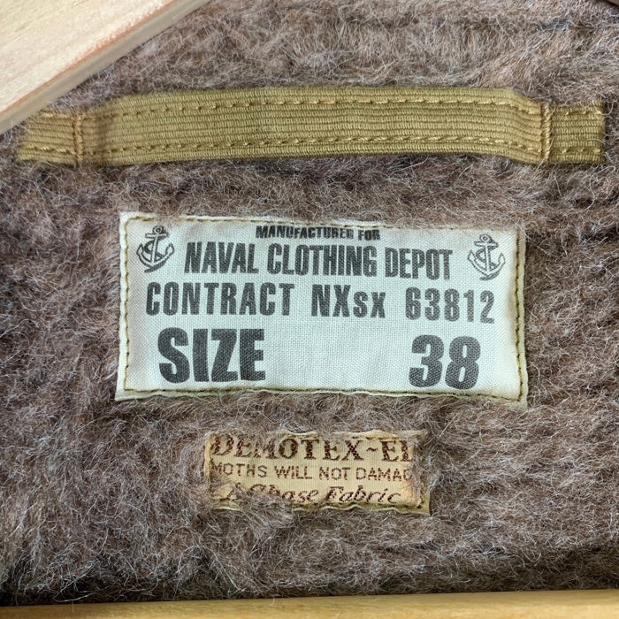 BUZZ RICKSON'S バズリクソンズ 東洋エンタープライズ U,S.NAVY 米海軍 Type N-1 NAVY DEPARTMENT DEMOTEX-ED デッキジャケット カーキ BR15345 Size 38 福生店