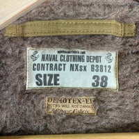 BUZZ RICKSON'S バズリクソンズ 東洋エンタープライズ U,S.NAVY 米海軍 Type N-1 NAVY DEPARTMENT DEMOTEX-ED デッキジャケット カーキ BR15345 Size 38 福生店