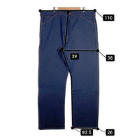 ROUND HOUSE ラウンドハウス LOT 101 CARPENTER DUNGAREE JEAN カーペンターダンガリージーンズ インディゴ USA製 Size 42×32 福生店