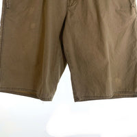 90's 00's STUSSY ステューシー Authentic Gear ショート ハーフパンツ ベージュ Size 34 福生店