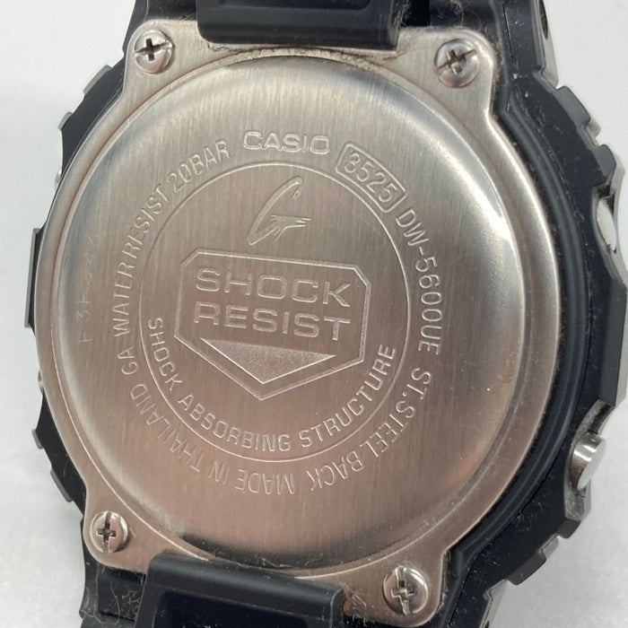 CASIO カシオ G-SHOCK デジタル クォーツ腕時計 ブラック DW-5600UE 瑞穂店
