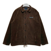 ROARK ロアーク コーデュロイ コーチジャケット 内ボア ブラウン Size L 瑞穂店