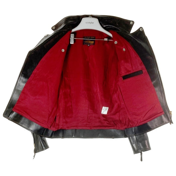 THE FLAT HEAD フラットヘッド  WRJ-53A ダブルライダース ジャケット ブラウン size36 瑞穂店